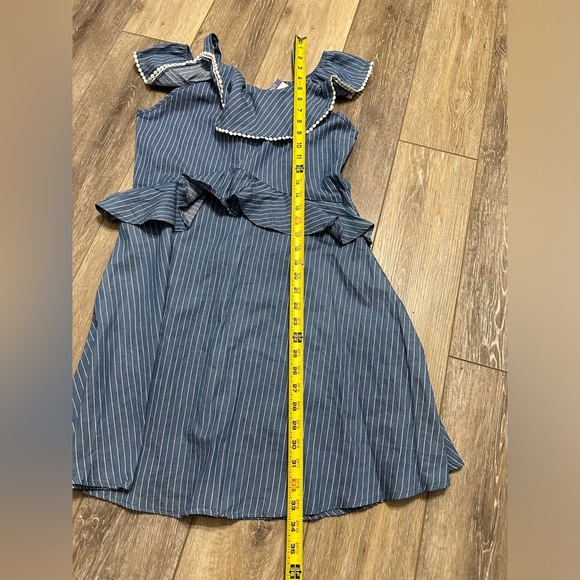 🛍️NWT BCBGirls 100% Cotton sleeveless dress size large (14-16) back zipper - Picture 4 of 6